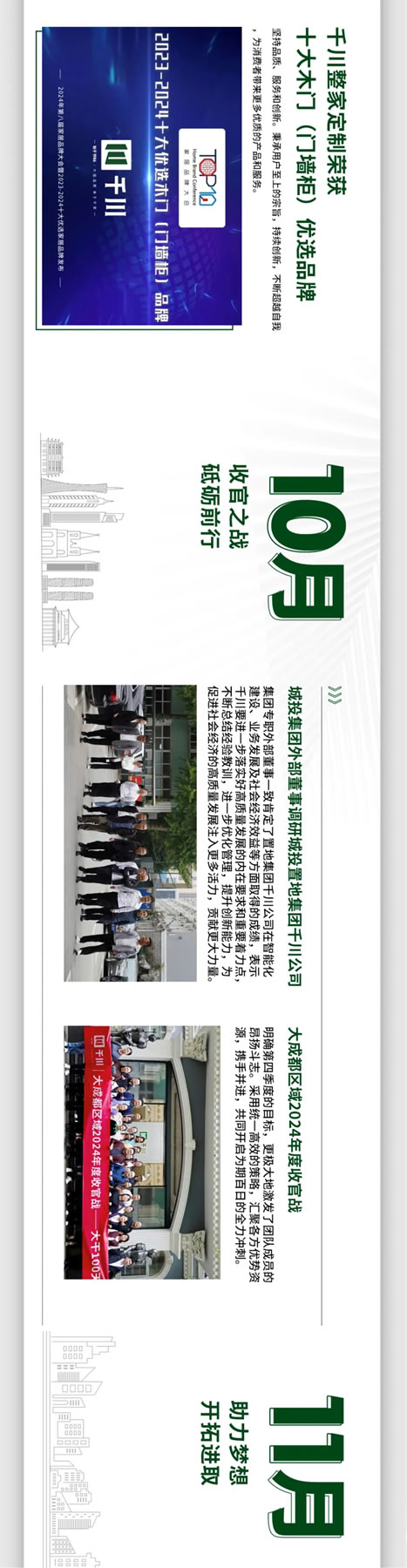年终回顾丨千川整家定制2024年大事记 回顾这一年中的“璀璨瞬间”